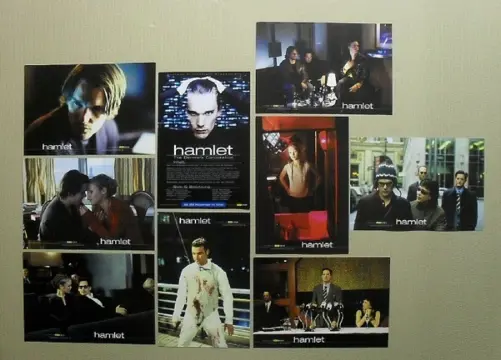 HAMLET lobbycard set.