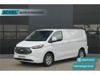 Ford E-Transit Custom 320 L1H1 Limited 71 kWh 218pk - 2x Schuifdeur - Trekhaak - Camera - Carplay - 