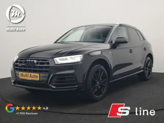 Audi Q5 50 TFSI e Quattro S Line PHEV 300pk Dealer O.H. | Trekhaak Af Fabriek | Sportstoelen Verwarm