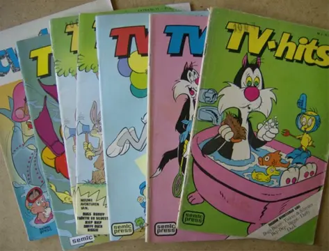 Tv hits comics adv. 720