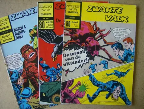 Zwarte valk classics comics adv. 741