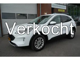 Ford Kuga 1.5 ECOBOOST 150PK TITANIUM 1800KG TREKGEWICHT ORIGINEEL NEDERLANDS ELECTR.TREKHAAK STOELV