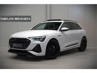 Audi e-tron e-tron 50 quattro Launch edition Black 71 kWh | Black Edition | Panoramadak | Memory Sea