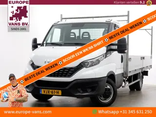 Iveco Daily 40C18 3.0 180pk HiMatic Automaat XXL Open Laadbak L459cm Trekhaak 3500kg 03-2021