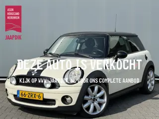 MINI Mini BWJ 2009 1.6 Cooper 120 PK STOELVERWARMING | AIRCO | PANORAMA | LMV | MISTLAMPEN