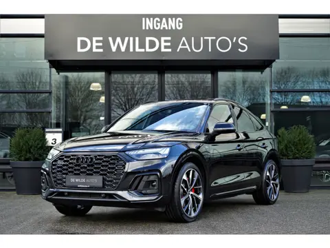 Audi Q5 Sportback 55 TFSI e S-line Competition 367pk Pano Luchtvering Trekhaak B&O Carbon Matrix