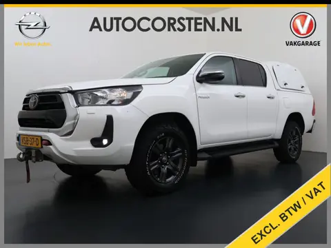 Toyota Hilux 2.4 D-4D 4WD Automaat Double Cab Prof. Lier Canopy Hardtop (Huif) Trekhaak Navi* via Ap
