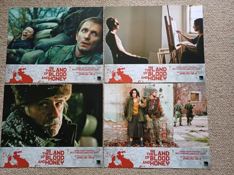 IN THE LAND OF BLOOD AND HONEY lobbycard set.