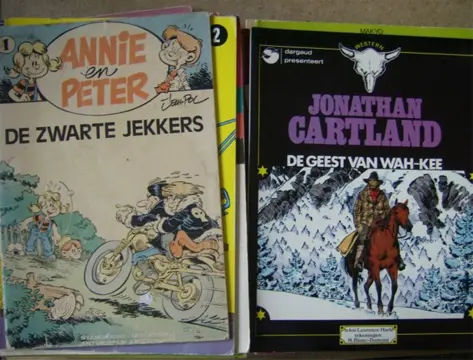 Diverse strips a tot en met j adv. 1034