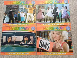 HAIRSPRAY lobbycard set.