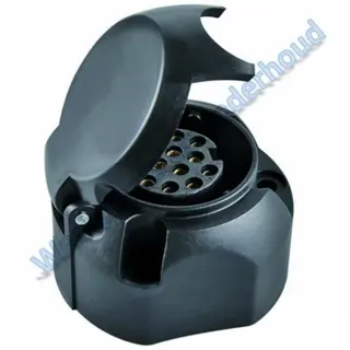 Stekkerdoos 13-polig met afdekkap