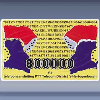 &acute;s Hertogenbosch 800.000 ste aansluiting
