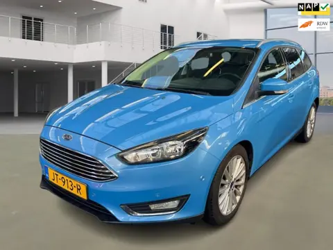 Ford Focus Wagon 1.0 Titanium|ORIGINEEL NL|LAGE KM MET NAP|6BAK|NAVI|PSENSOR|AIRCO