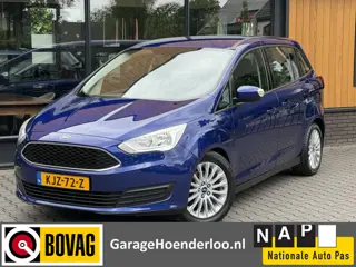 Ford Grand C-Max 1.0 Stuur/Stoelverw. Carplay, Cruise, nwe Distributie. Garantie