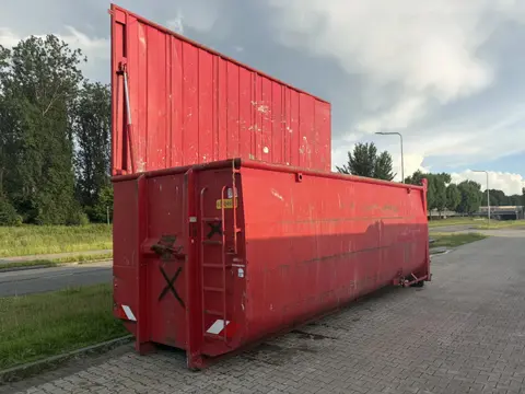ALL-IN Containers 38m3 vloeistofdichte container met hydraulische klep