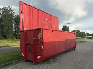 ALL-IN Containers 38m3 vloeistofdichte container met hydraulische klep