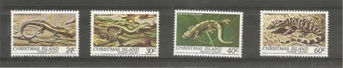 Christmas Island,reptielen