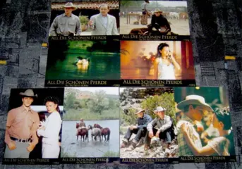 ALL THE PRETTY HORSES lobbycard set.