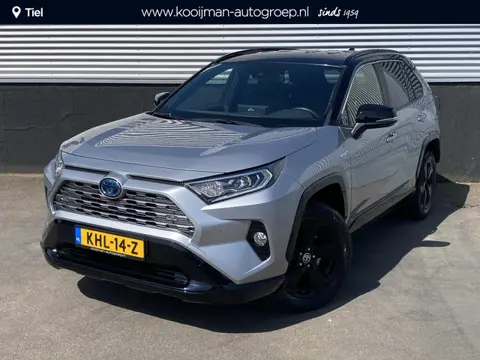 Toyota RAV4 2.5 Hybrid AWD Bi-Tone Navigatie, Apple CarPlay/Android Auto, PDC v&a, keyless, JBL audi