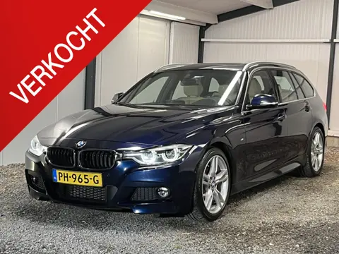 BMW 3-serie Touring 330i High Exe AUT. 252PK 7-2017 M-PAKKET.LEDER.PANO.LED.CAM 360*.EL.TREKH.18''LM