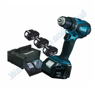 DDF456SP1J Makita Accuboormachine 18V 4Ah (3 batterijen)