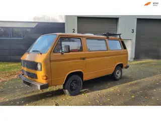 Volkswagen T3 T2 TRANSPORTER 1982 1.6 DIESEL 5 BAK BELASTINGVRIJ GRATIS RIJDEN