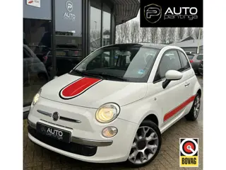Fiat 500 0.9 TwinAir Lounge 86PK | LUXE | PANO | Airco | Cruise Control | Scherm | Velgen |