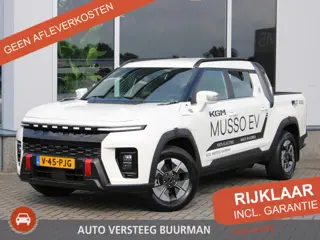 KGM Musso Ev Bronze 80.6 kWh 2WD WP Trekhaak, Adaptieve Cruise en Climate Control, Navigatie, Carpla