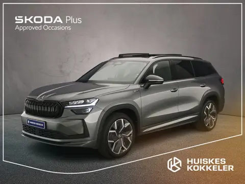 Skoda Kodiaq Sportline Business 7p. 1.5 eTSI 150pk DSG Automaat Trekhaak, 3e zitrij, Panoramadak, Ad