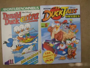 Ducktales en donald duck extra omnibus adv. 1151