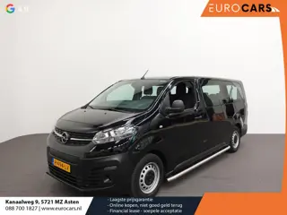 Opel Vivaro-e Combi L3H1 75 kWh 9-persoons PERSONENBUS Airco Navi PDCA Sidebars