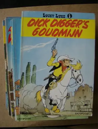 Lucky luke dupuis adv. 1166