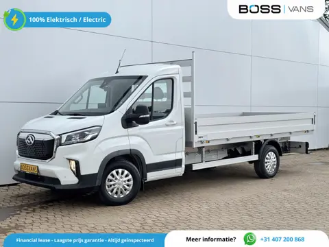 Maxus eDeliver 9 65kWh 204PK Nieuw! Open Laadbak 172km WLTP 100% Elektrisch Airco Adaptieve Cruise C