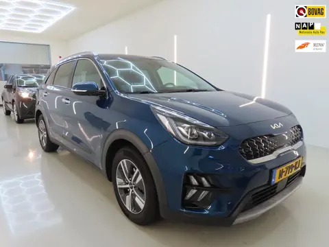 Kia Niro 1.6 GDi Hybrid DynamicPlusLine+Led+Vitrual+Volleder+stoel&stuur-verw+camera+breed-navigatie