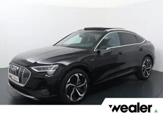 Audi e-tron Sportback 55 quattro S edition 95 kWh | 408 pk | SoH 100% | Trekhaak | Virtuele buitensp