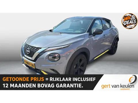 Nissan Juke 1.0 DIG-T AUTOMAAT KIIRO SPECIAL EDITION 2-TONE/LED/CARPLAY/TREKHAAK/NL-AUTO
