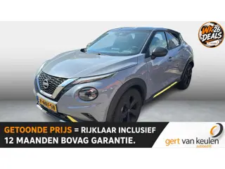 Nissan Juke 1.0 DIG-T AUTOMAAT KIIRO SPECIAL EDITION 2-TONE/LED/CARPLAY/TREKHAAK/NL-AUTO