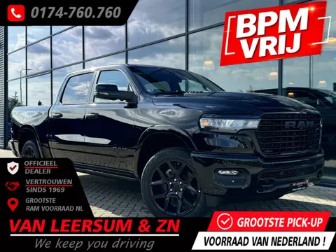 Dodge Ram 1500 Laramie Night Premium Hurricane | Digtial Mirror & Headup | Apple Carplay & Android A