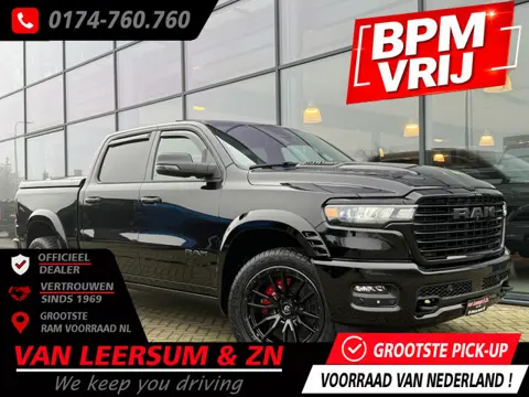 Dodge Ram 1500 Laramie Night Premium Hurricane | Pano | H&K | 22" | Spatbordverbreders
