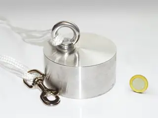 Neodymium magneet Vismagneet met een trekkracht van 350 kg