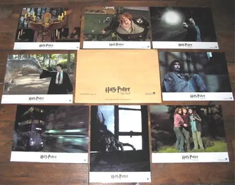 HARRY POTTER and THE PRISONER OF AZKABAN lobbycard set.
