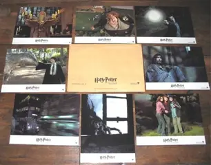 HARRY POTTER and THE PRISONER OF AZKABAN lobbycard set.