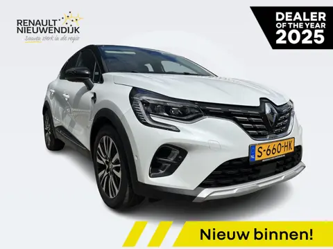 Renault Captur 1.6 E-Tech plug-in hybrid 160 iconic AUTOMAAT l LEDER INTERIEUR l CAMERA 360 l BIJ ON