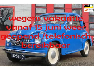 Fiat 500 C TOPOLINO Cabrio, Origineel Nederlandse Auto. BJ 1951
