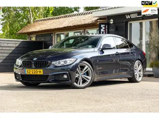 BMW 4-serie Gran Coupé 420i M-Pakket I Carbonschwarz metallic I NL Auto I Dealeronderhouden I NAP I 