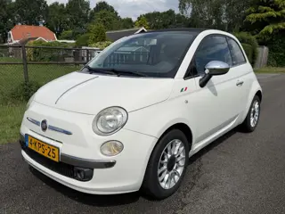 Fiat 500C 0.9 TwinAir Lounge CABRIO /LEER/AIRCO/AUTOMAAT/ 92.000km!!