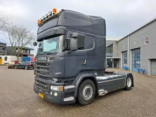 Scania R580 V8 / RETARDER / DOUBLE TANK / NL TRUCK / TUV:12-12-2026 / NAVI / LEATHER / XENON / FULL-