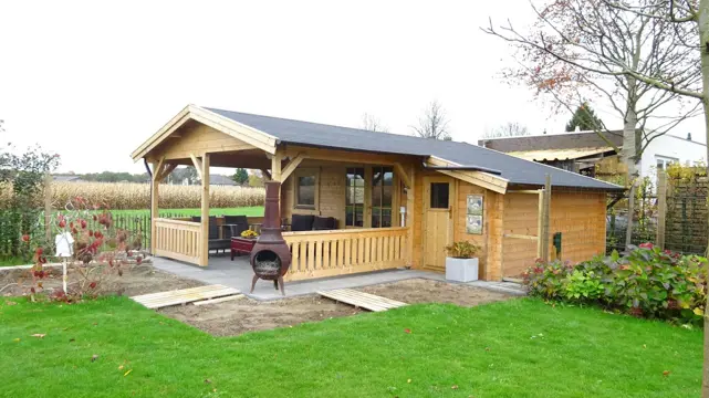 NIEUW Blokhut 50mm: 4×4+2Z