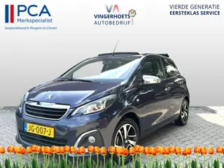 Peugeot 108 1.2 Benzine ! Allure TOP ! * Cabrio Dak * Zwart Leder Interieur * Stoelverwarming * L.M.