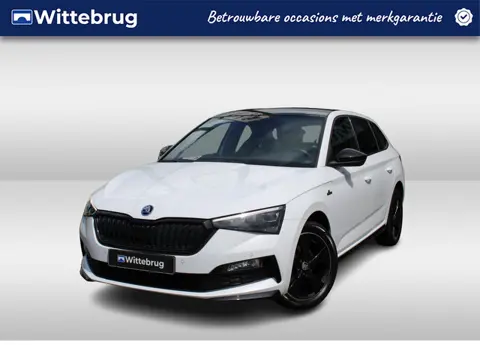 Škoda Scala 1.0 TSI 110pk Monte Carlo DSG Automaat / Panorama dak / Navigatie by APP / LM 17 inch / 